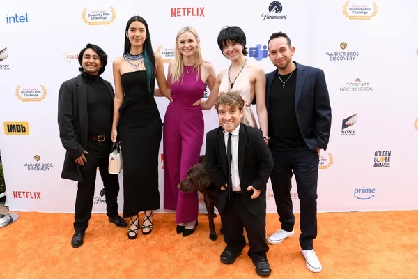 Sebastian Gonzalez, Sophia Morales, Christine Marshall, Layne Apffel and Camilo Godoy