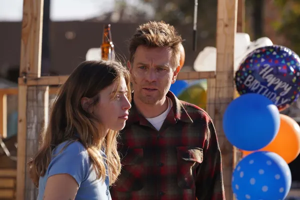 Family saga: Ewan McGregor and Clara McGregor in You Sing Loud, I Sing Louder will be guests of honour at the opening weekend of the Karlovy Vary International Film Festival