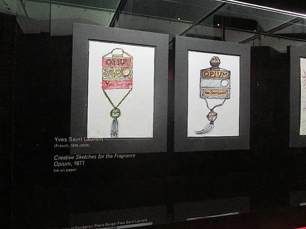Drawings by Yves Saint Laurent