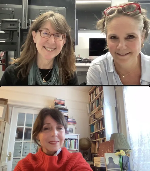 Zeva Oelbaum and Sabine Krayenbühl with Anne-Katrin Titze