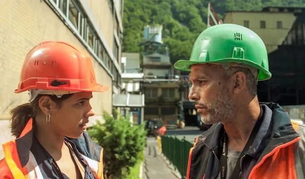 Zita Hanrot and Sami Bouajila in Red Soil (Rouge) 2