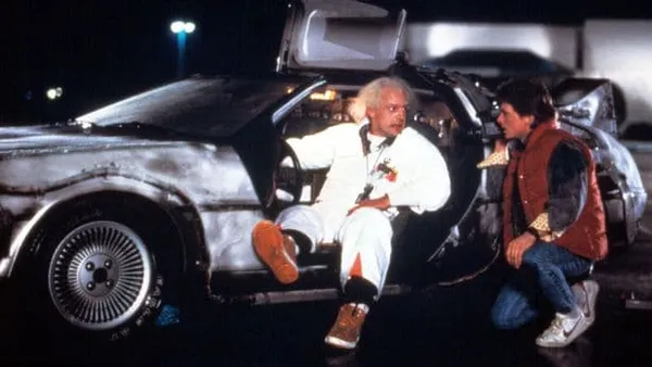 Back To The Future delorean