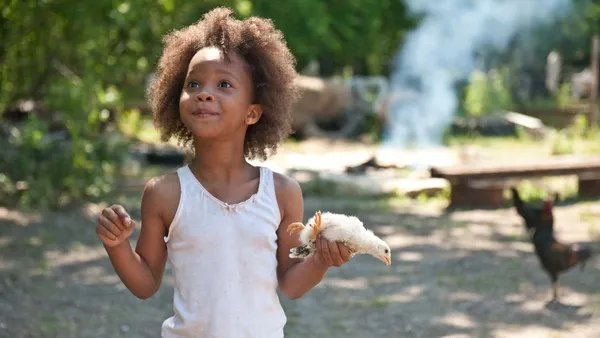 Quvenzhané Wallis in Beasts Of The Southern Wild