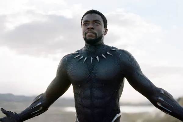 Chadwick Boseman as Black Panther