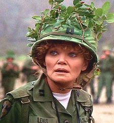 Eileen Brennan as Captain Doreen Lewis in Warner Bros film Private Benjamin