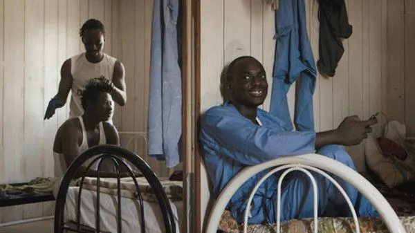 Samuel and Carlton in The Workers Cup