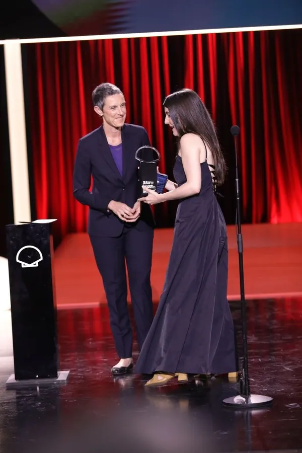 Laura Carreira with her Silver Shell
