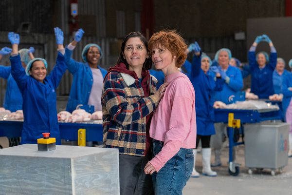 Annabel Scholey and Louise Brealey in Chuck Chuck Baby. Janis Pugh: 'Bel came in and the chemistry between her and Lou was lovely'