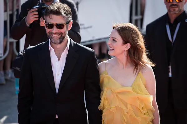 Julianne Moore and Bart Freundlich