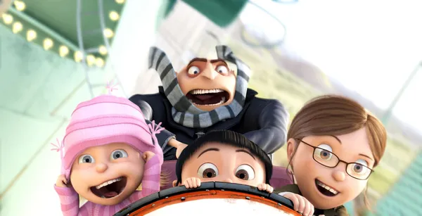 Despicable Me rollercoaster