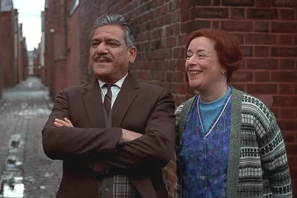 Om Puri and Linda Bassett in East Is East