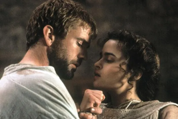 Mel Gibson and Helena Bonham Carter in Hamlet