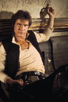 Harrison Ford as Han Solo