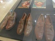 Hepburn's masculine-looking John Lobb brogues