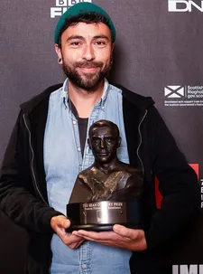 Last year's Sean Connery Prize winner Jack King