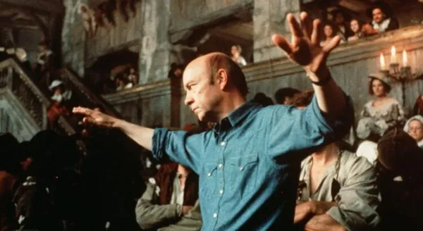 Jean-Paul Rappeneau directing Cyrano de Bergerac