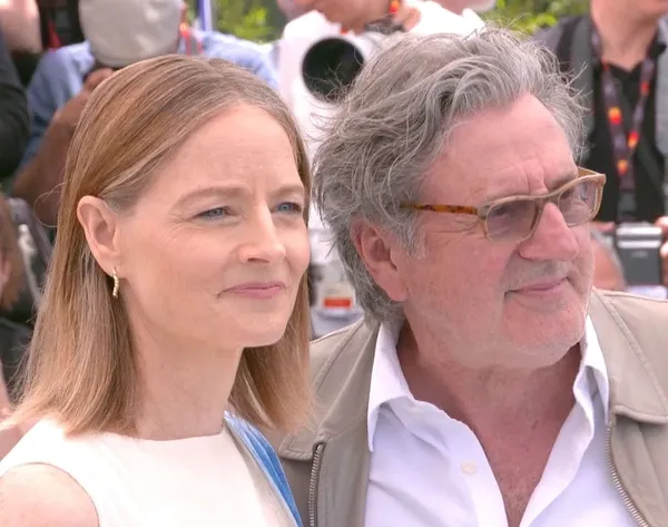 Jodie Foster and Daniel Auteuil in Cannes