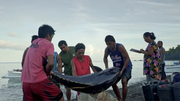 Venice Atienza says in the edit she kept in mind the words of a fisherman, who told her: 'Just make sure that you really make a film that represents us'