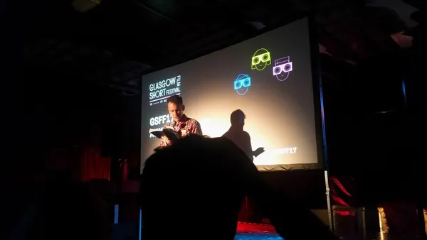 Matt Lloyd at the Glasgow Short Film Festival