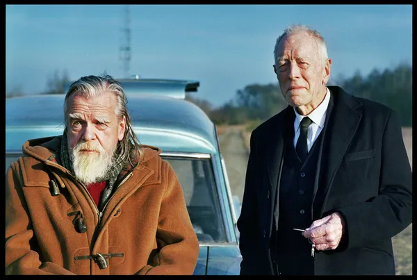 Michael Lonsdale and Max Von Sydow