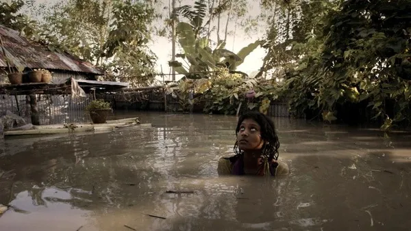 Mighty Afrin: In The Time Of Floods. Angelos Rallis: 'There is no scripted dialogue. There is no cut and retake. But there is a circle of characters who improvise the real life story, knowing that there is a camera there, being comfortable with this process'
