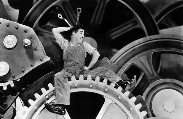 Charlie Chaplin in Modern Times