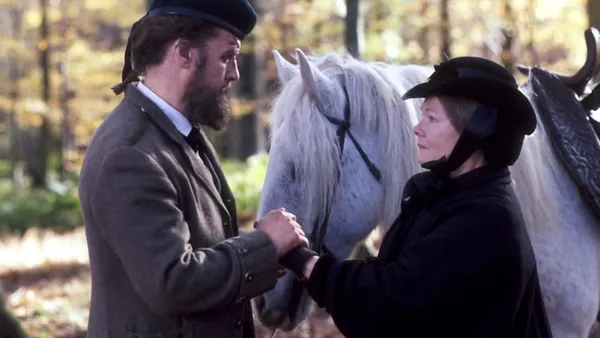 Billy Connolly with Judi Dench in Mrs Brown