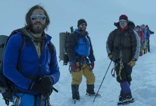 On the slopes in Everest