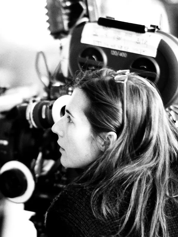Director Sophie Barthes with camera