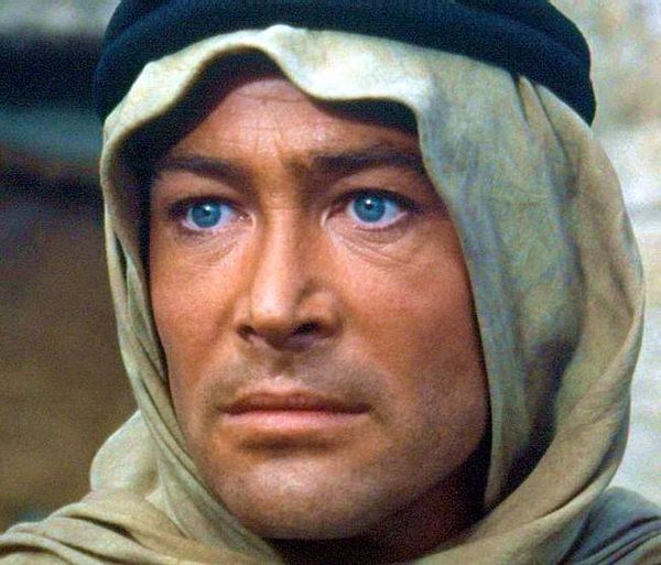 Peter O'Toole as T.E. Lawrence