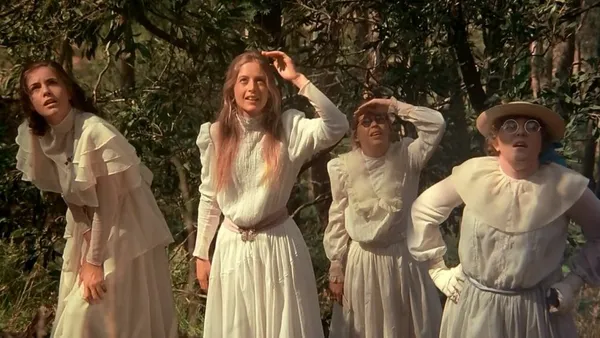 Picnic At Hanging Rock - looking up