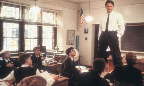 Robin Williams in Dead Poets Society