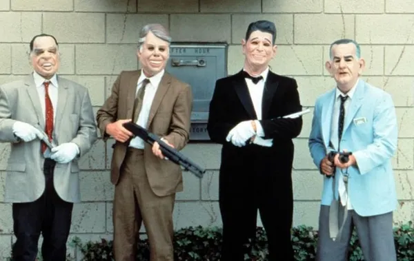 Point Break, dead presidents