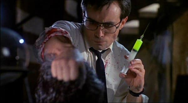 A scene from Gordon's cult hit Re-Animator