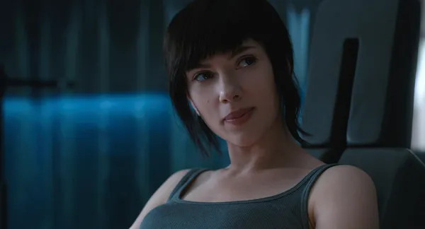 Scarlett Johannson in Ghost In The Shell 2