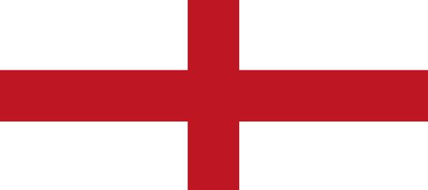 The flag of St George