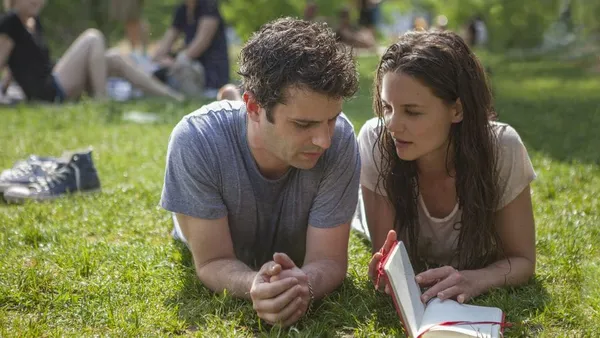 Luke Kirby and Katie Holmes in Touched With Fire 3
