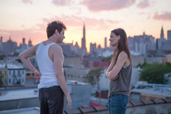 Luke Kirby and Katie Holmes in Touched With Fire