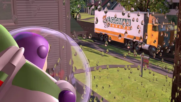 Toy Story moving lorry