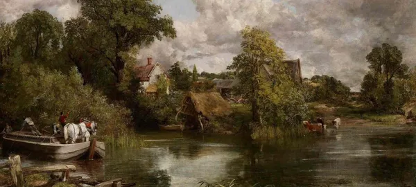 The White Horse in Turner & Constable