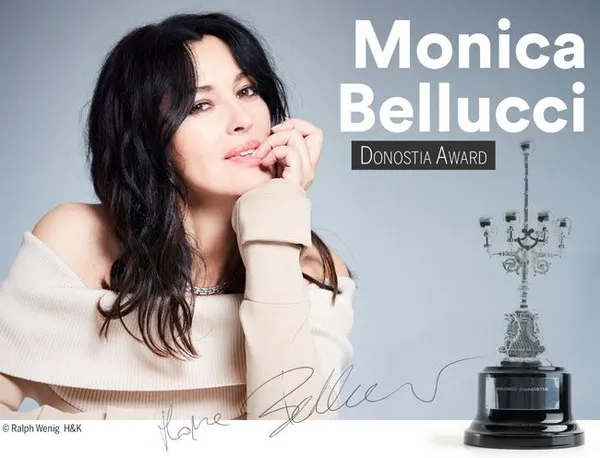 Monica Bellucci to receive Donostia