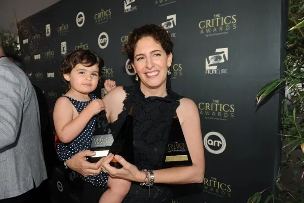 Annemarie Jacir at the Arab Cinema Center critics awards
