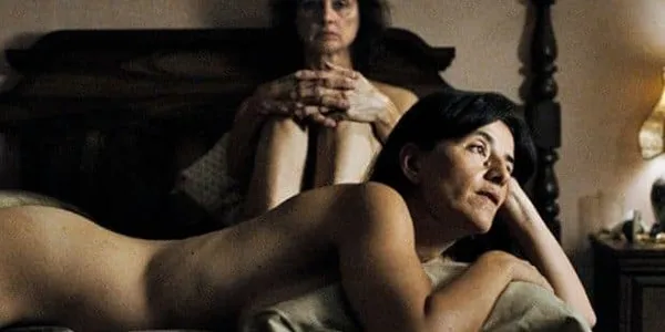 Pierrette Robitaille and Romane Bohringer in Vic + Flo Saw A Bear