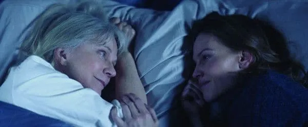 Blythe Danner and Hilary Swank in What The Had
