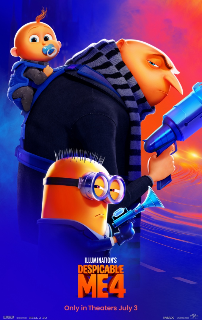 Despicable Me 4 packshot