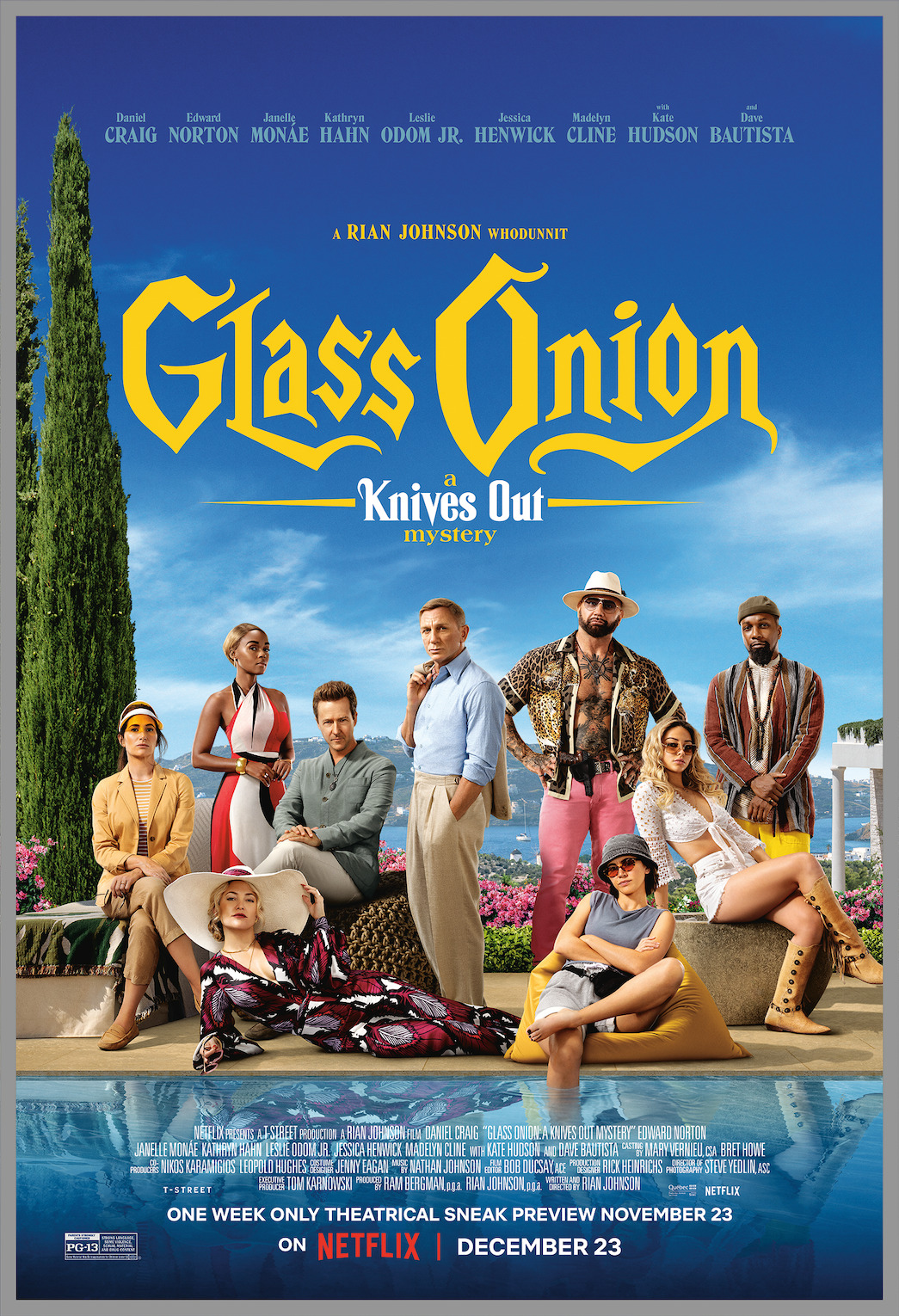 Glass Onion: A Knives Out Mystery packshot