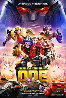 Transformers One packshot